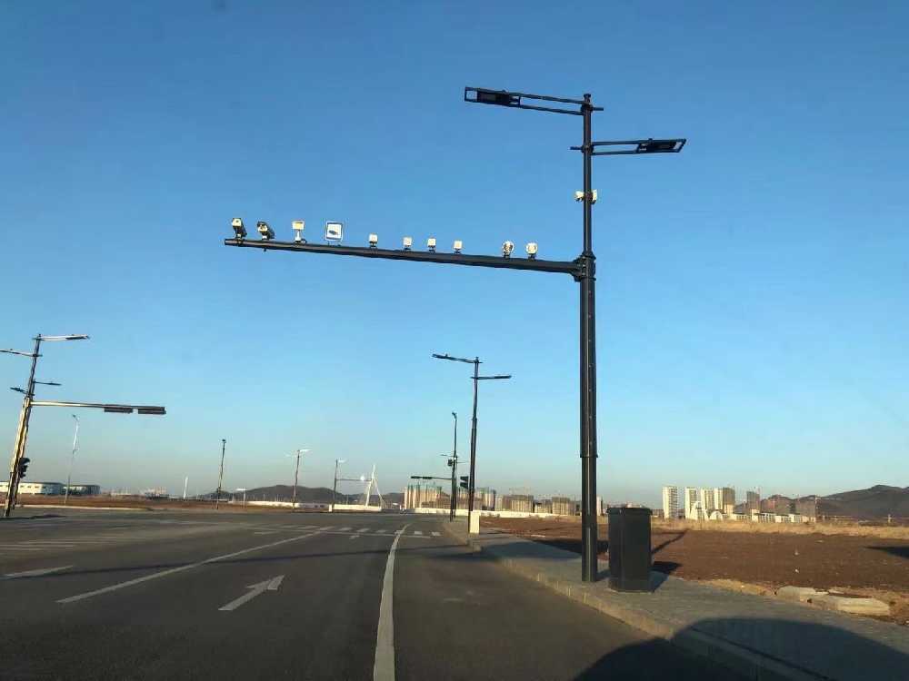 河源市黑龙江佳木斯综合路灯杆项目